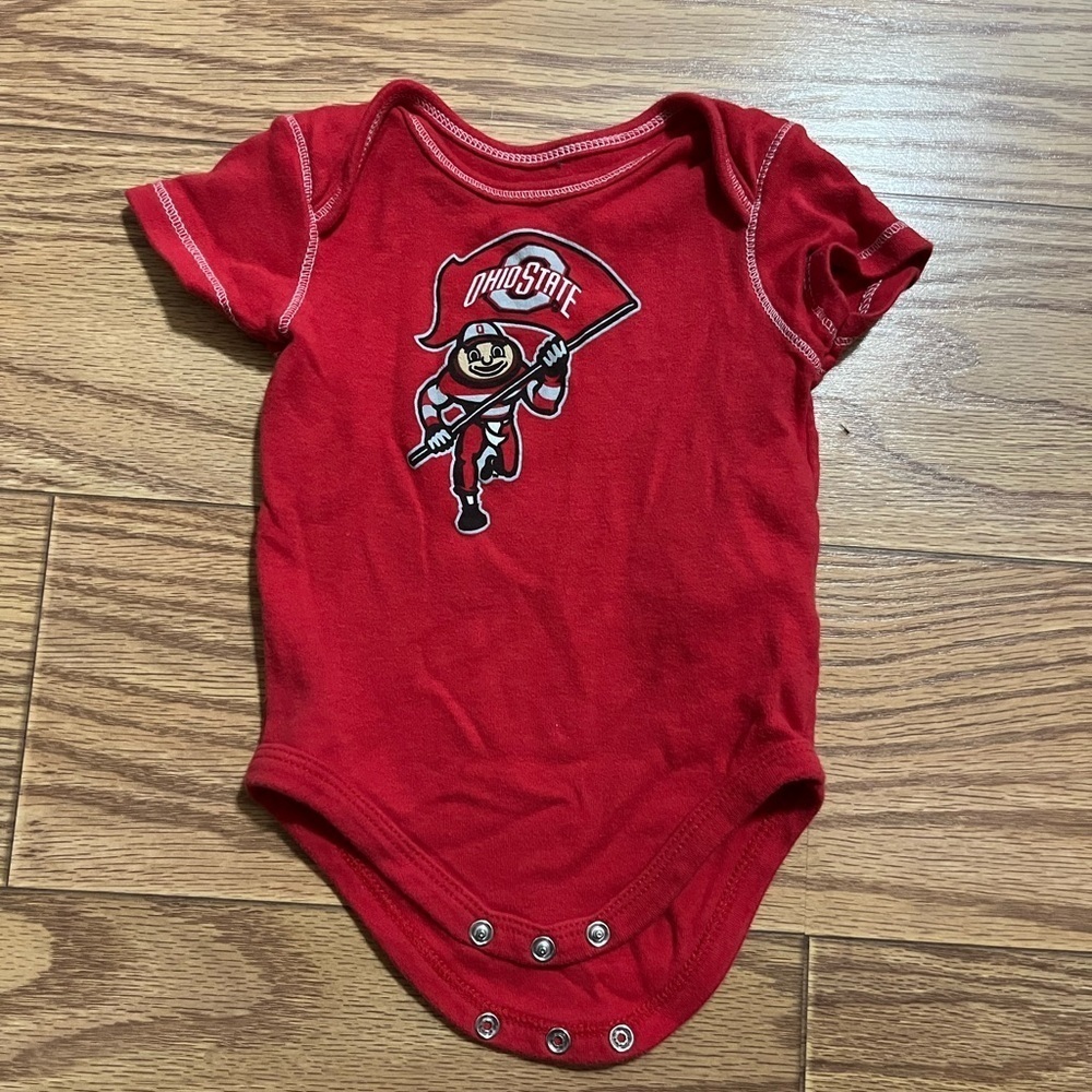 Ohio State Buckeyes Onesie 3-6 Months